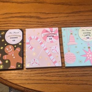 Too faced mini holiday eyeshadow palettes